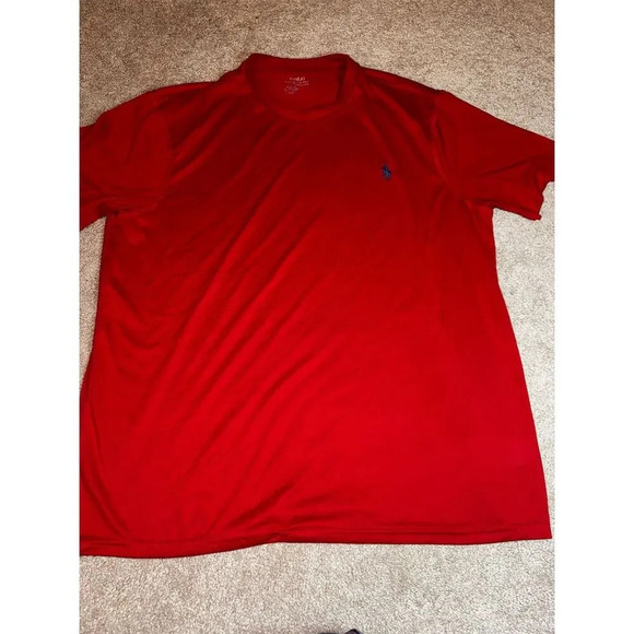 Polo Ralph Lauren Men's M Red Classic Crew Neck T-Shirt Short Sleeve - Picture 6 of 10